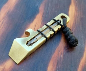 Mini Ninja Brass EDC Tool
