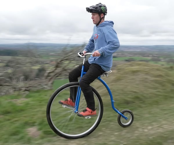 Extreme Penny-Farthing Bike Riding