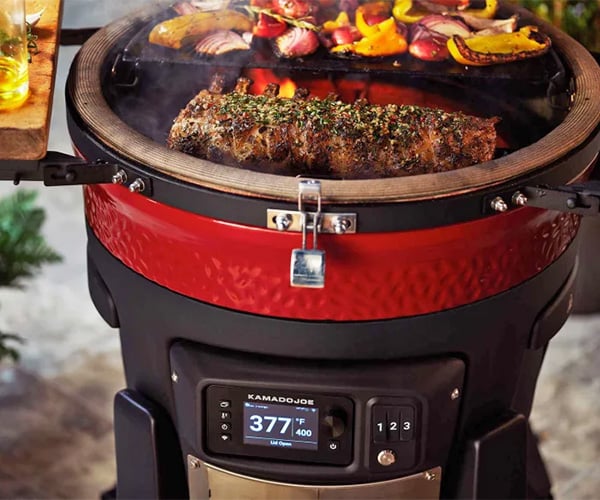 Kamado Joe Konnected Joe Ceramic Grill + Smoker