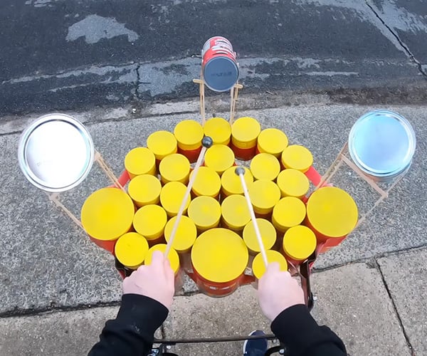 Pringles Can Drum Kit