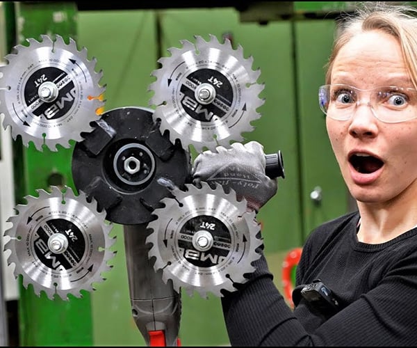 http://theawesomer.com/saw-blades-on-an-angle-grinder/699254/