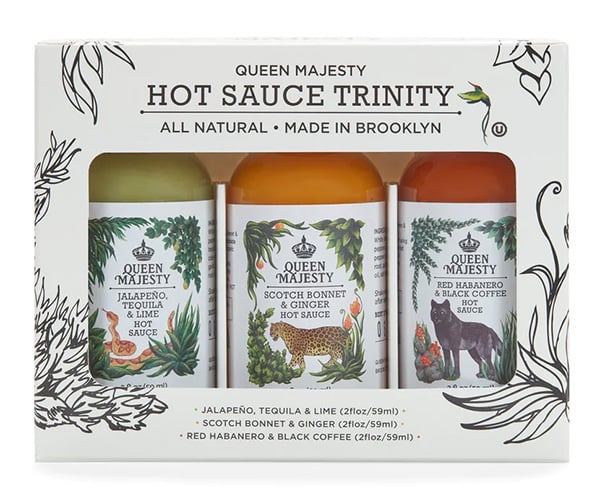 Queen Majesty Hot Sauce Trinity