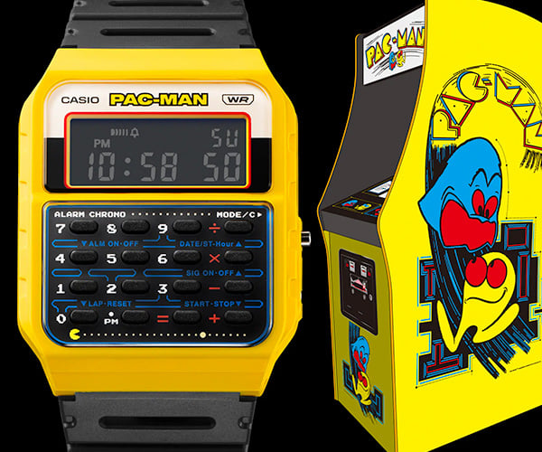 Casio x PAC-MAN Calculator Watch