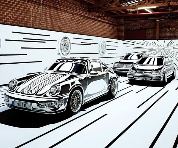 Comic Book Art Cars