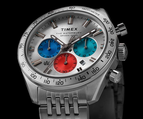 Timex Waterbury Stainless Chronograph