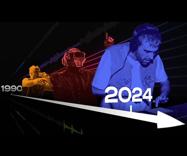 Electronic Music Sample Breakdown: 1990 to 2024