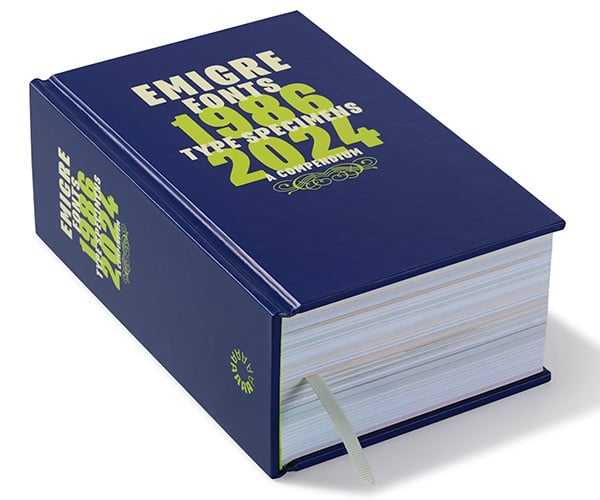 Emigre Fonts: Type Specimens 1986-2024