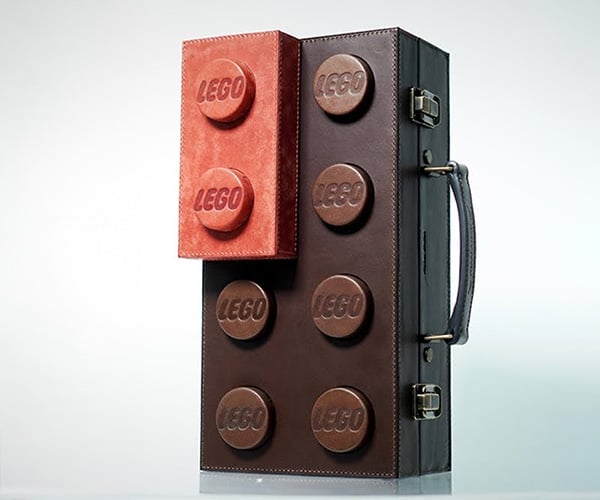 Making a Leather LEGO Briefcase
