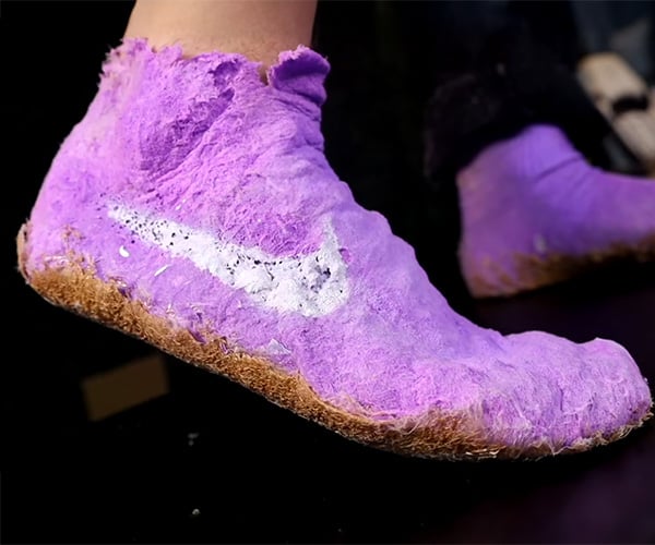 Making Real Spray-on Shoes and Clothes