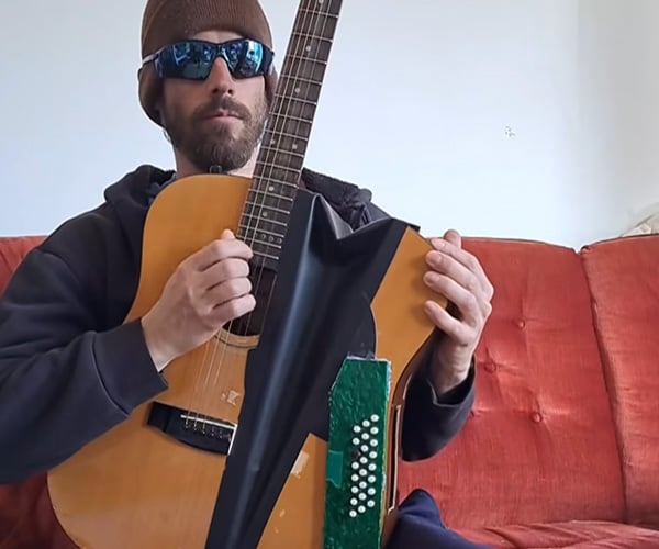 Playing the Accordion Guitar