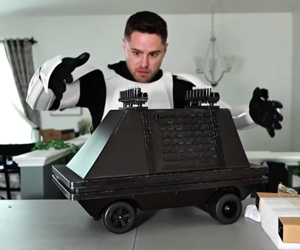 Life-size Star Wars Mouse Droid