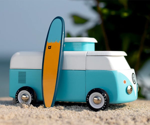 Candycar VW Microbus Wooden Toys